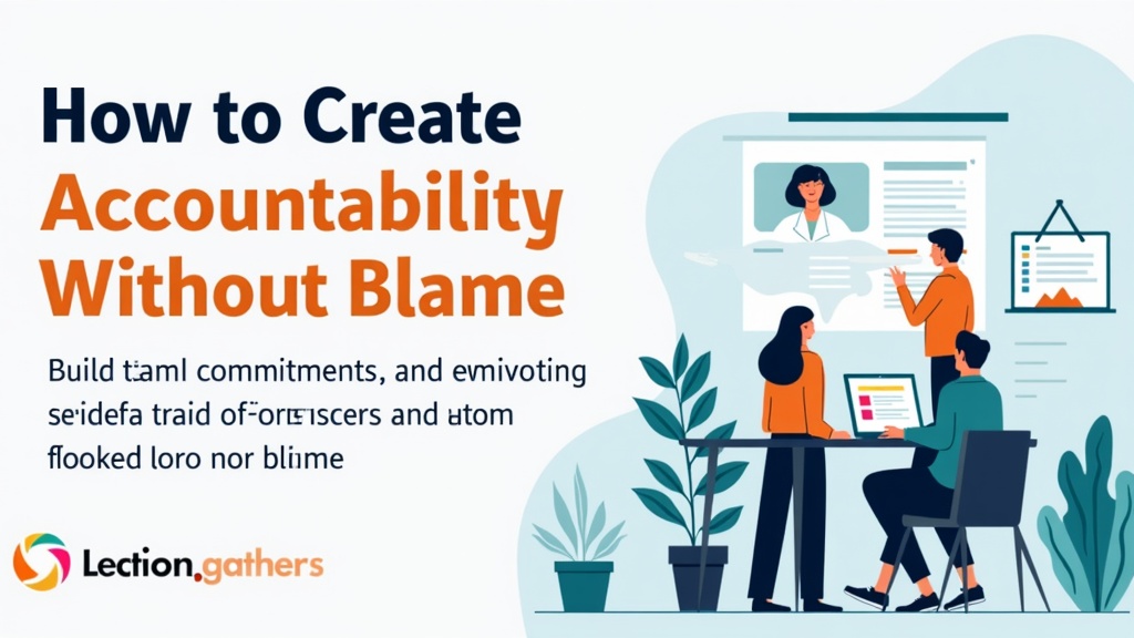 How to Create Accountability Without Blame